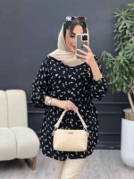 شومیز دو جیب گلی کد 5038 - تصویر 14