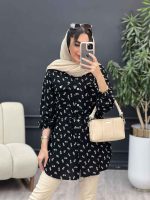 شومیز دو جیب گلی کد 5038 - تصویر 10