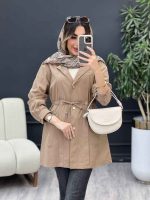 مانتو جلو پیله برش دار کد 5057 - تصویر 10