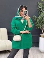 مانتو جلو سگک دو جیب کد 5048 - تصویر 19