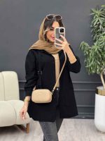 مانتو جلو سگک دو جیب کد 5048 - تصویر 7