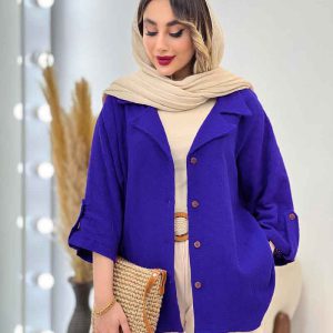 مانتو آستین پاگن نوشین کد 5056