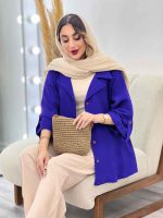مانتو آستین پاگن نوشین کد 5056 - تصویر 6