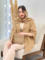 مانتو آستین پاگن نوشین کد 5056 - تصویر 9