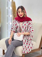 شومیز طرح لوزی دو جیب پاکتی کد 5036 - تصویر 15