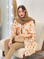 شومیز طرح لوزی دو جیب پاکتی کد 5036 - تصویر 18
