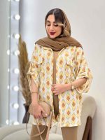 شومیز طرح لوزی دو جیب پاکتی کد 5036 - تصویر 16
