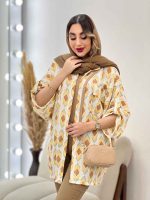 شومیز طرح لوزی دو جیب پاکتی کد 5036 - تصویر 4