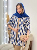 شومیز طرح لوزی دو جیب پاکتی کد 5036 - تصویر 7
