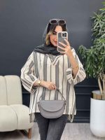 مانتو جلو بسته آروشا کد 5035 - تصویر 7