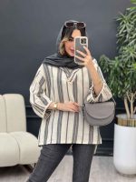 مانتو جلو بسته آروشا کد 5035 - تصویر 12