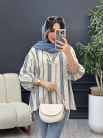 مانتو جلو بسته آروشا کد 5035 - تصویر 8