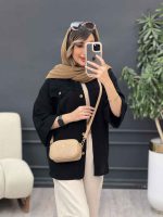 مانتو جیب پیله ریش دار کد 5060 - تصویر 5