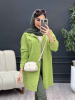مانتو دو جیب شکیبا کد 5077 - تصویر 13