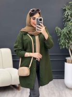 مانتو دو جیب شکیبا کد 5077 - تصویر 18