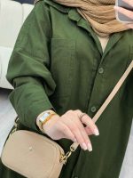 مانتو دو جیب شکیبا کد 5077 - تصویر 16