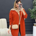 مانتو دو جیب شکیبا کد 5077