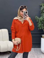 مانتو دو جیب شکیبا کد 5077 - تصویر 15