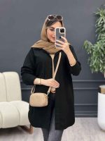 مانتو دو جیب شکیبا کد 5077 - تصویر 8