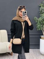 مانتو دو جیب شکیبا کد 5077 - تصویر 14