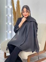 شال پلیسه منگوله دار شبنم کد 5059 - تصویر 33