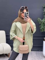 مانتو پشت دو پاگن تیانا کد 5082 - تصویر 11