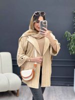 مانتو پشت دو پاگن تیانا کد 5082 - تصویر 10