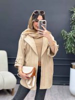 مانتو پشت دو پاگن تیانا کد 5082 - تصویر 15