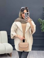 مانتو پشت دو پاگن تیانا کد 5082 - تصویر 4