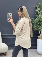 مانتو پشت دو پاگن تیانا کد 5082 - تصویر 17