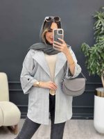 مانتو پشت دو پاگن تیانا کد 5082 - تصویر 12
