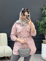 مانتو کمرگت شادی کد 5046 - تصویر 8