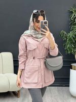 مانتو کمرگت شادی کد 5046 - تصویر 3