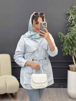 مانتو کمرگت شادی کد 5046 - تصویر 12