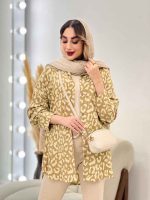 شومیز طرح دار ملودی کد 4825 - تصویر 3