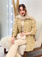 شومیز طرح دار ملودی کد 4825 - تصویر 19