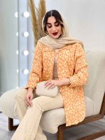شومیز طرح دار ملودی کد 4825 - تصویر 10