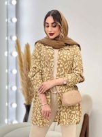 شومیز طرح دار ملودی کد 4825 - تصویر 15