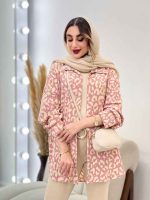 شومیز طرح دار ملودی کد 4825 - تصویر 17