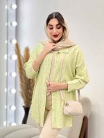شومیز طرح دار ملودی کد 4825 - تصویر 18