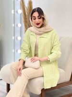 شومیز طرح دار ملودی کد 4825 - تصویر 11