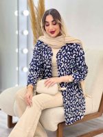شومیز طرح دار ملودی کد 4825 - تصویر 8