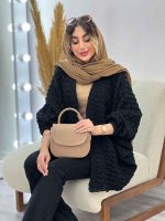 مانتو پانچ جلو باز کد 5143 - تصویر 6
