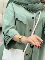ست مانتو و شلوار فریال کد 5190 - تصویر 12