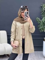 مانتو جیب پرچ دار کد 5028 - تصویر 11
