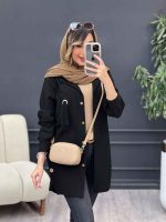 مانتو جیب پرچ دار کد 5028 - تصویر 18