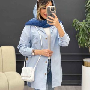 مانتو جیب پرچ دار کد 5028