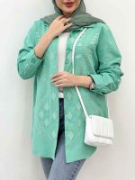 مانتو لینن گلدوزی مهرانا کد 5105 - تصویر 18