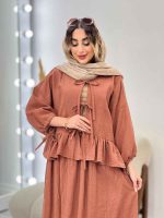 ست کت و دامن مهدیس کد 5109 - تصویر 2