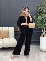 ست مانتو و شلوار طوبا کد 5108 - تصویر 3